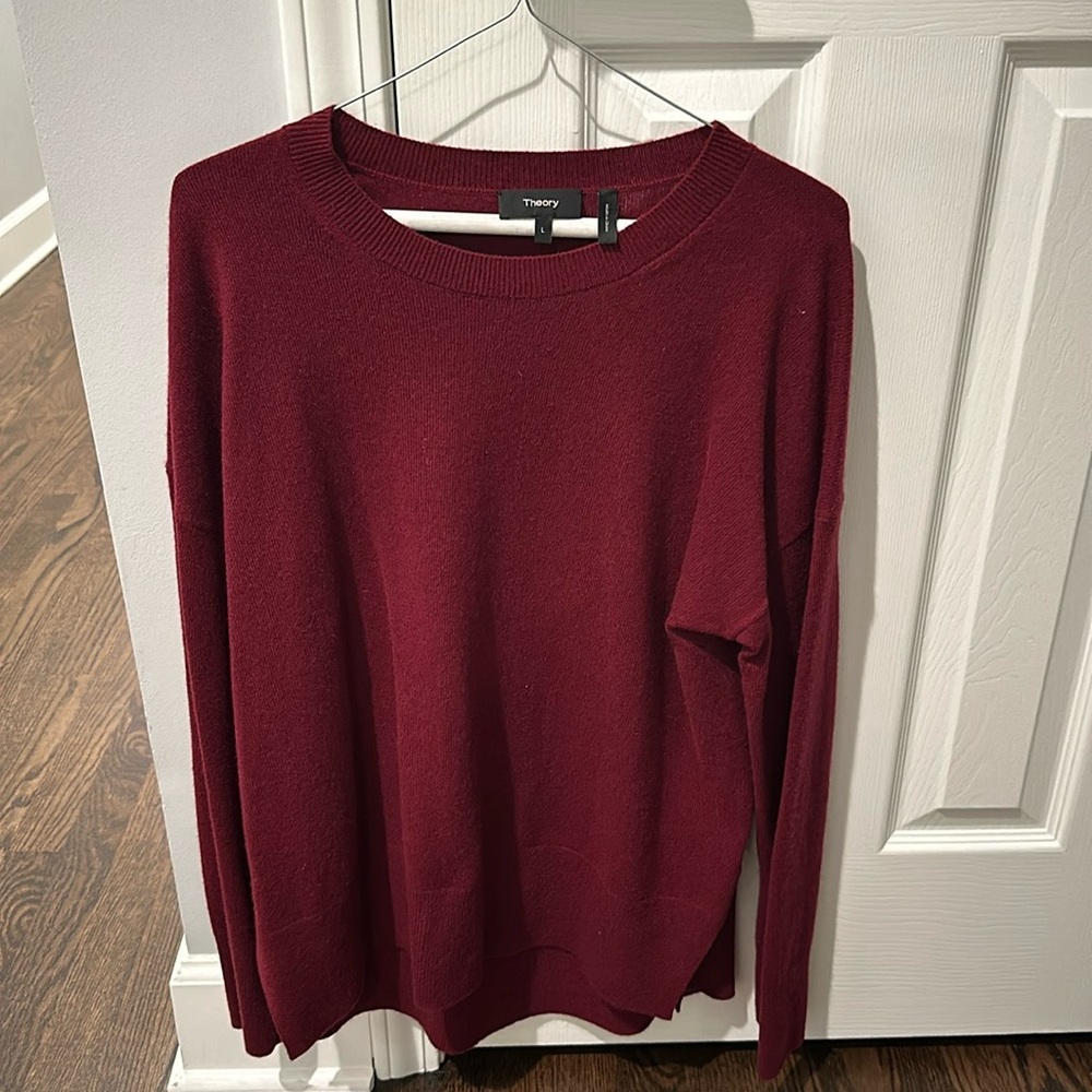 Theory Karenia 100% Cashmere Sweater